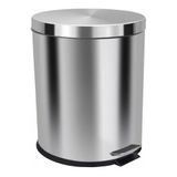 Lixeira Aço Inox 30 Litros Balde Interno Removível