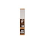 Mesa De Cabeceira Modulada Armario Rizon C 1 Gaveta Cor Freijo Fendioff Novo Horizonte