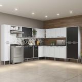 Cozinha Completa com Armário e Balcão Xangai Pop Multimóveis