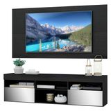 Rack Com Espelho Painel Tv 65'' 2 Portas Londres