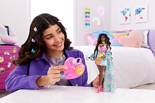 Barbie Extra Fly Doll Com Roupas De Viagem Com Tema De Praia &amp; A