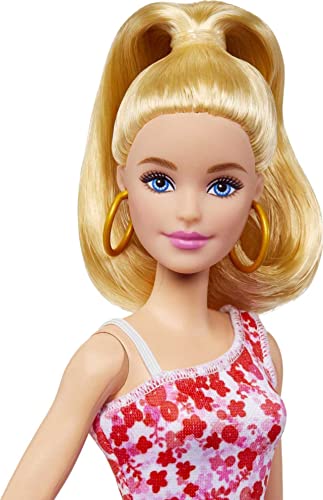 Boneca Barbie Fashionistas 205 Com Rabo De Cavalo Loiro, Vestindo