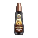 Protetor Solar Australian Gold Instant Bronzer Fps 8 Spray Gel 125g