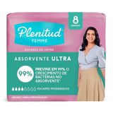 Absorvente Ultra Plenitud Femme Com Abas 8 Unidades