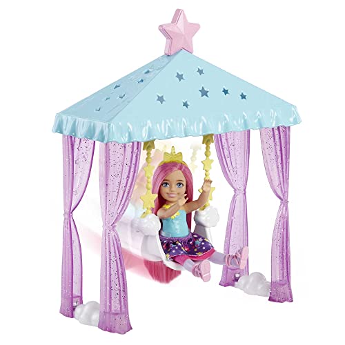 Barbie Dreamtopia Chelsea Doll E Playset, Boneca Pequena Sagacidade