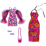 Barbie Roupas, Moda E Acessórios 2-pack Dolls, 2 Dres