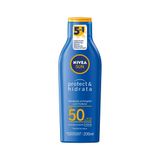 Protetor Solar Nivea Sun Protect &amp; Hidrata Fps 50 200ml