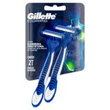 Aparelho Gillette Corpo Descartável Com 2 Unidades