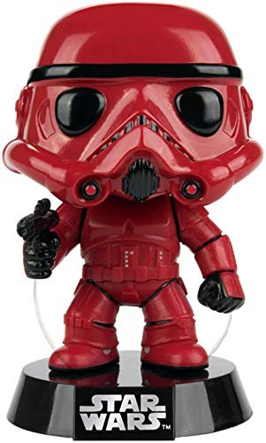 Funko Pop Star Wars Red Stormtrooper Mini Figura De Ação