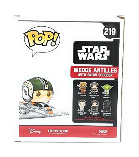 Funko Pop! Star Wars Wedge Antilles Com Snow Speeder Excl