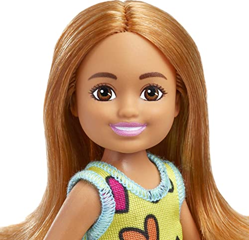 Barbie Chelsea Doll, Boneca Pequena Usando Coração Removível-p