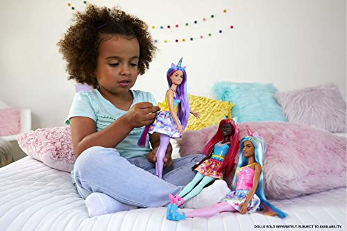 Barbie dreamtopia store unicorn and doll