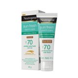 Protetor Solar Facial Neutrogena Sun Fresh Derm Care Fps 70 Pele Negra 40g