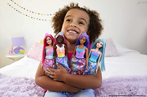 Barbie Dreamtopia Princess Doll (curvy, Purple Hair), Com