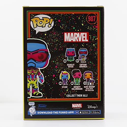 Funko Pop! Marvel Black Light Vinyl Figure Collection Mcu