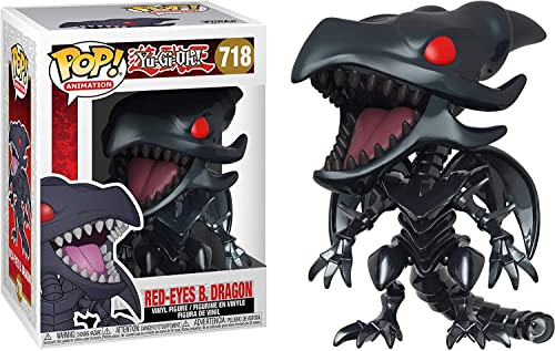 Funko Yu-gi-oh! - Olhos Vermelhos Black Dragon Pop! Figura De Vinil
