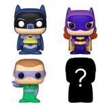 Funko Bitty Pop! Dc Mini Brinquedos Colecionáveis - Batman, The Ri