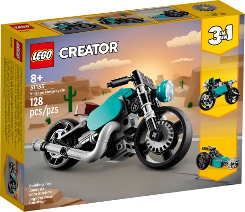 Lego Creator 3-em-1 Vintage Motorcycle Set 31135 - Clássico