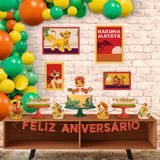 Kit Festa Fácil O Rei Leão Decoração Aniversário