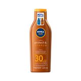 Protetor Solar Nivea Sun Protect &amp; Bronze Fps 30 Loção 125ml