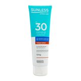 Protetor Solar Sunless Fps 30 Toque Seco 120g