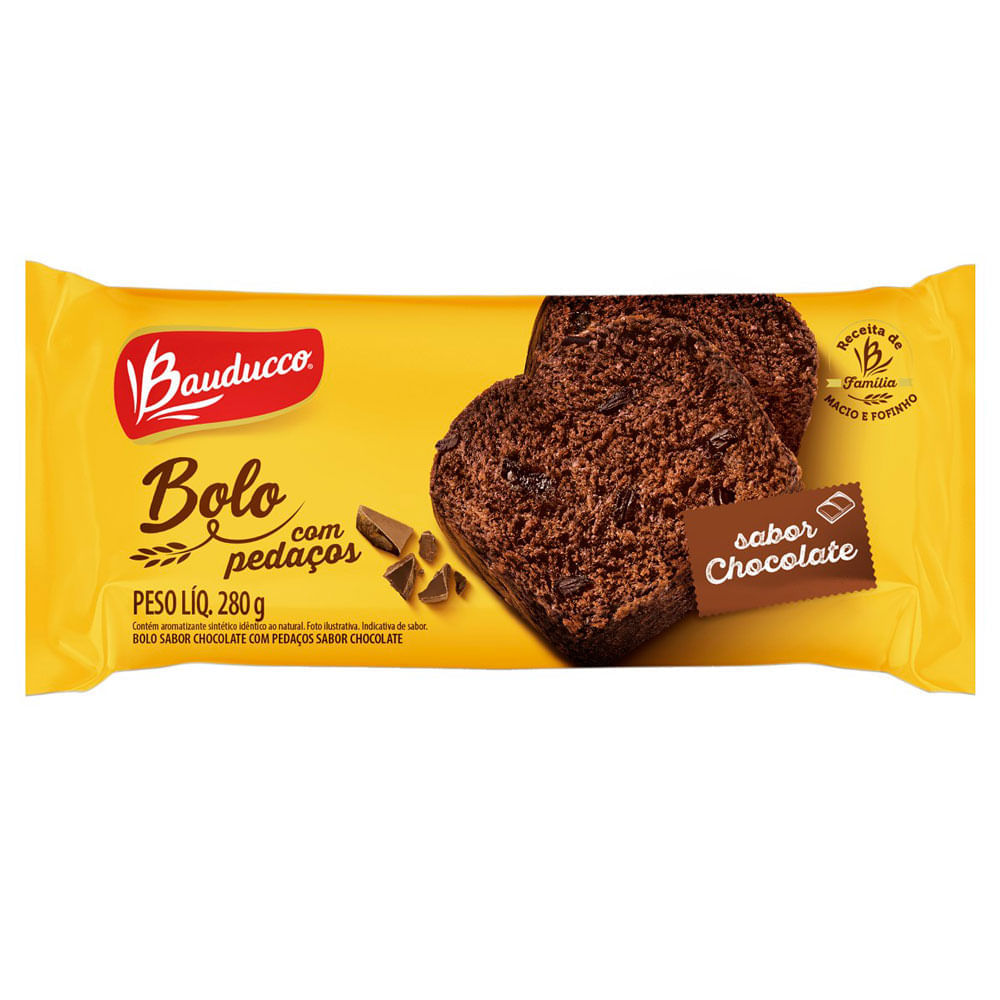 Bolo Chocolate Bauducco 280g