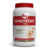 Whey Protein Isolado E Hidrolisado Fort Vitafor 3w Sabor Paçoca Com 900g