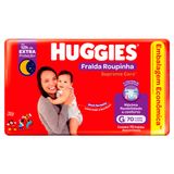 Fralda Roupinha Huggies Supreme Care Tamanho G 70 Unidades Descartáveis