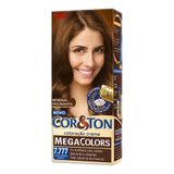 Tintura Creme Cor&amp;ton Niely Megacolors Louro Marrom Intenso 7.777 Kit