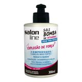 Creme De Pentear Salon Line S.o.s Bomba De Vitaminas Com 300ml