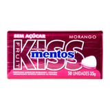 Balas Mentos Kiss Fruit Sabor Morango Sem Açúcar 35g