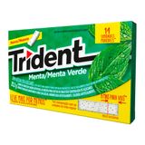 Chiclete Trident Menta Sem Açúcar 14 Unidades Leve Mais Por Menos