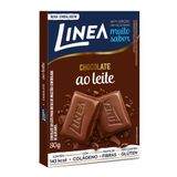 Chocolate Linea Sucralose Zero Açúcar Ao Leite Com 30g