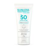 Protetor Solar Facial Sunless Gel Translúcido Fps 50 35g
