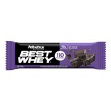 Barra De Proteína Best Whey Atlhetica Nutrition Sabor Brownie De Chocolate Com 10g De Proteína Zero Açúcar 50g