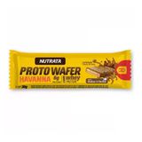 Proto Wafer Nutrata Com Whey Protein E 6g De Proteína Sabor Dulce De Leche Havanna 30g