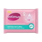 Lenço Umedecido Íntimo Intimus Defesa Natural 16 Unidades