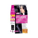 Tintura Casting Creme Gloss L&#39;oréal Paris 210 Preto Azulado