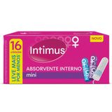 Absorvente Interno Intimus Mini 16 Unidades