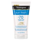Protetor Solar Neutrogena Sun Fresh Fps 70 120ml
