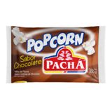 Pipoca Para Microondas Pop Corn Pacha Sabor Chocolate 100g