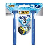 Aparelho De Barbear Bic Acqua3 2 Unidades