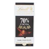 Chocolate Lindt Excellence 70% Cocoa Dark Com 100g