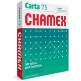 Papel Sulfite Carta Chamex 75g 10 Pctx500 Fls