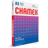 Papel Sulfite A3 Chamex Super 90g 500 Fls