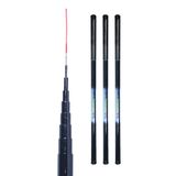 Kit 3 Vara Telescópica Pesca Way Fishing Pentium 4109 4,10m