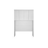Armario Ponte Modulado Aereo Casal Rizon C 4 Portas Cor Branco Novo Horizonte