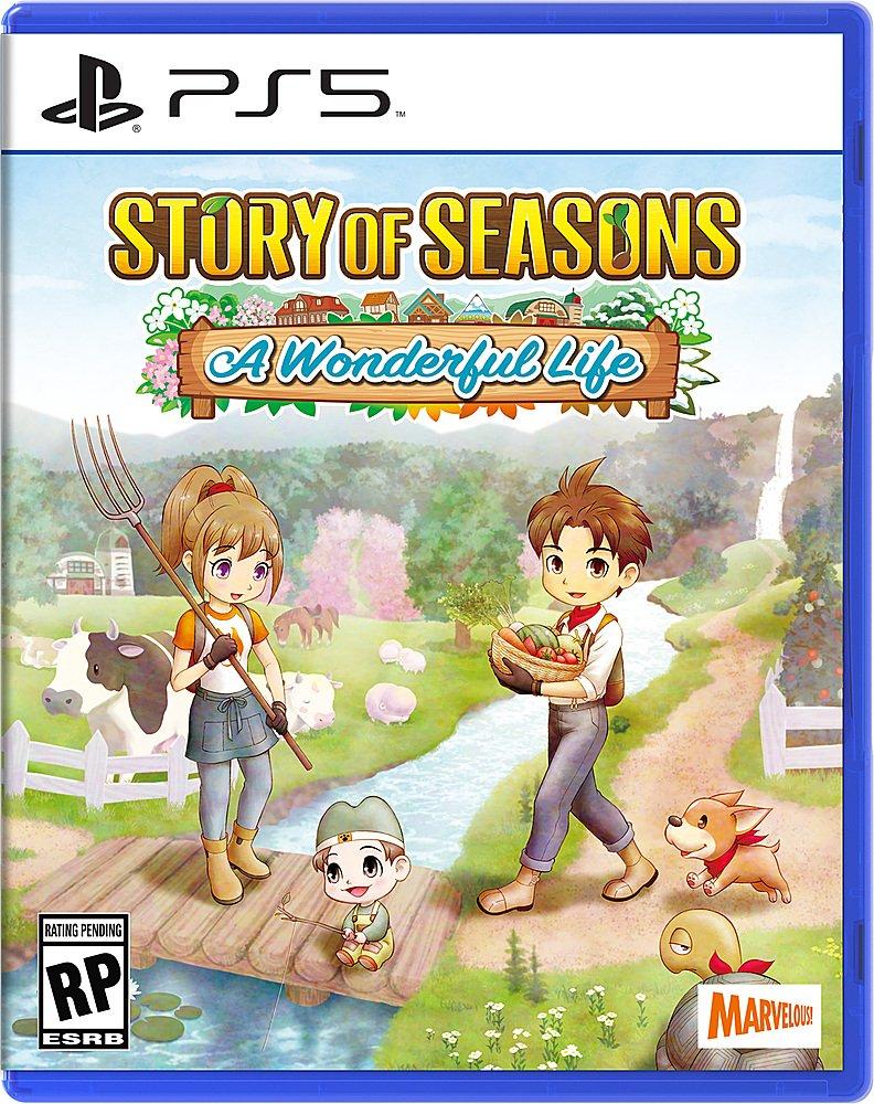 Jogo Story Of Seasons: a Wonderful Life - Playstation 5 - Marvelous