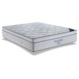 Colchao Queen Espuma Visco Molas Ensacadas Superpocket Freedom Ortopillow 158x198x32 Ortobom