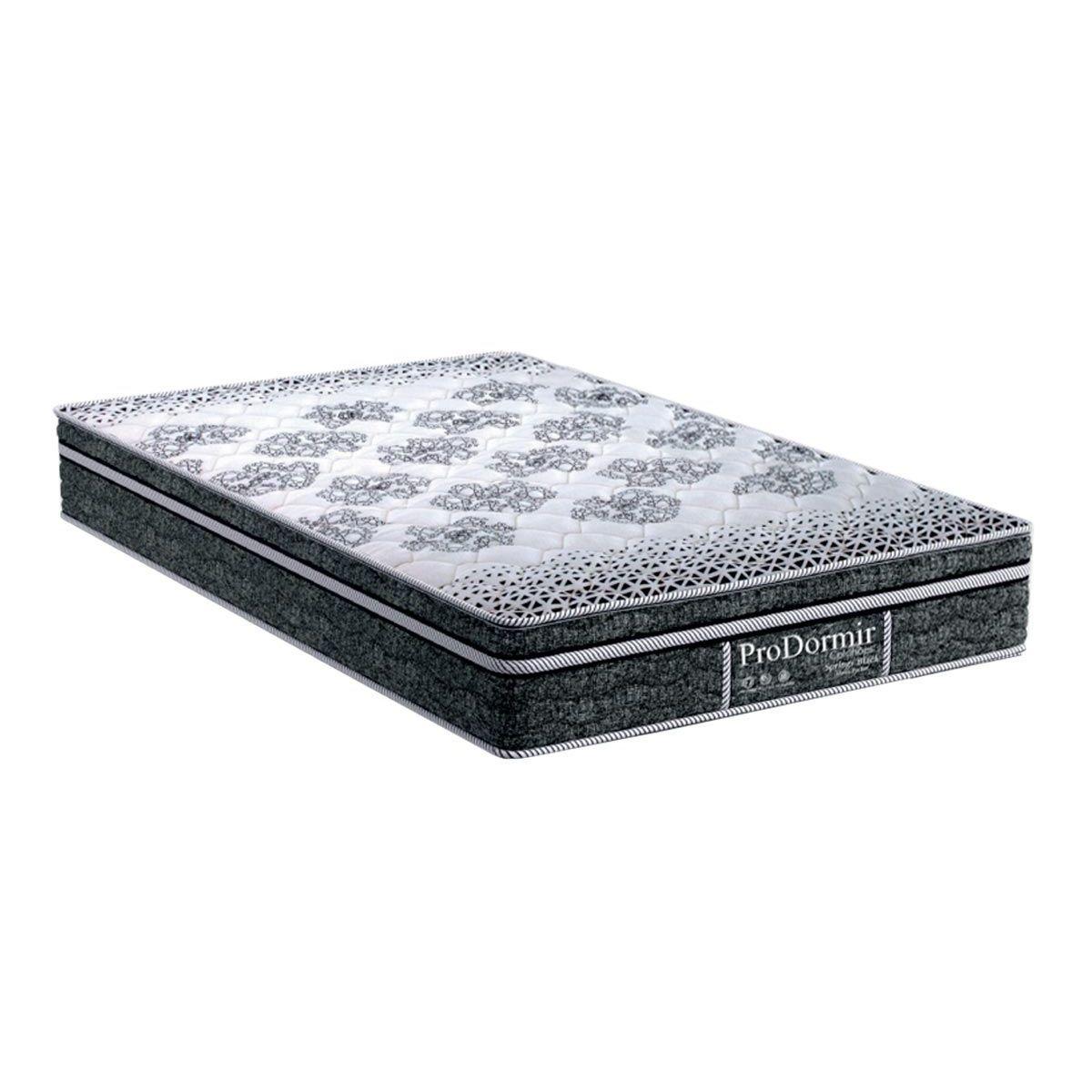 Colchao Solteiro Molas Masterpocket Ensacadas Prodormir Springs Black Euro Pillow 88x188x26 Probel